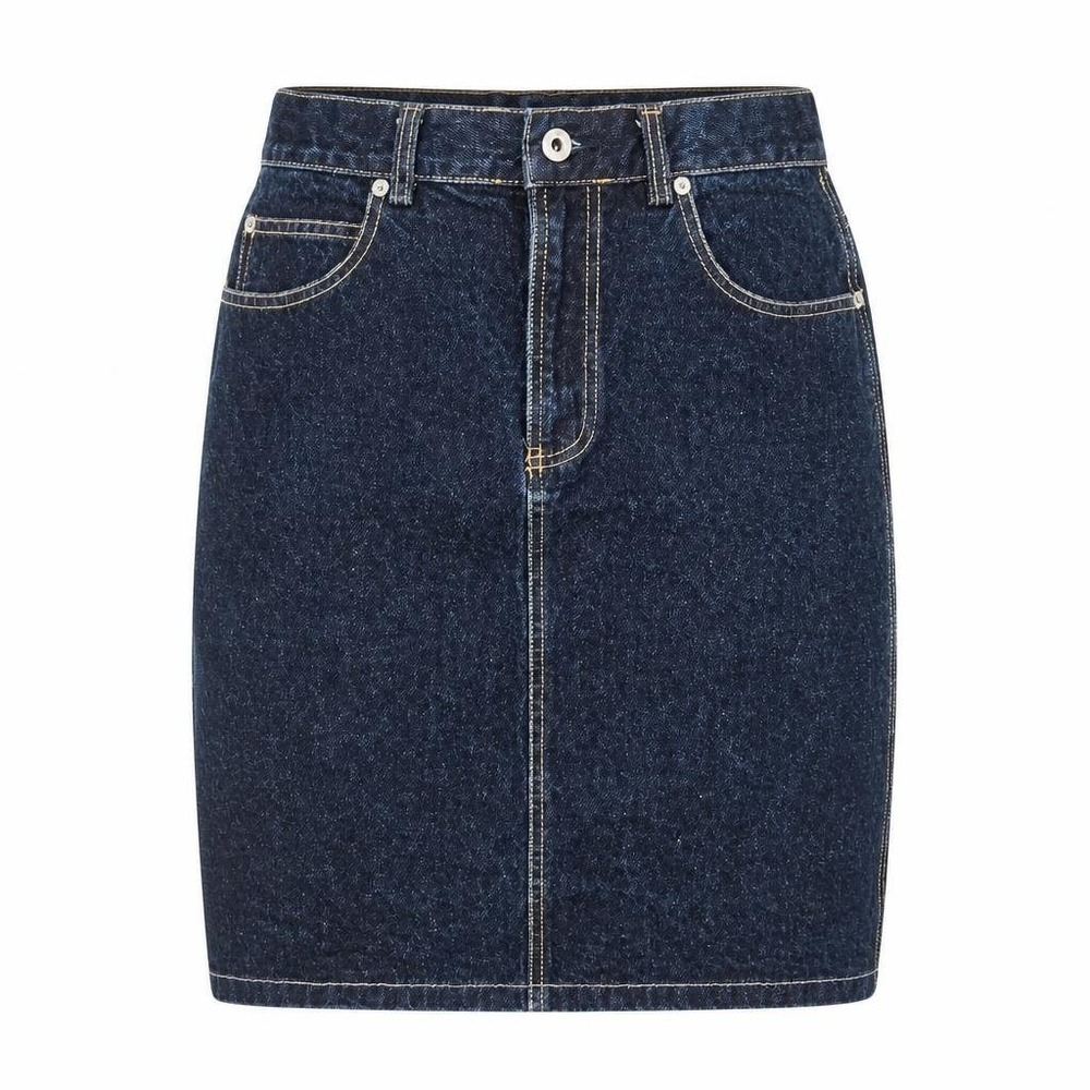 VTG Gap Denim Skirt Womens 6 Dark Wash 90s Y2K Minimalist Western Jean Skirt